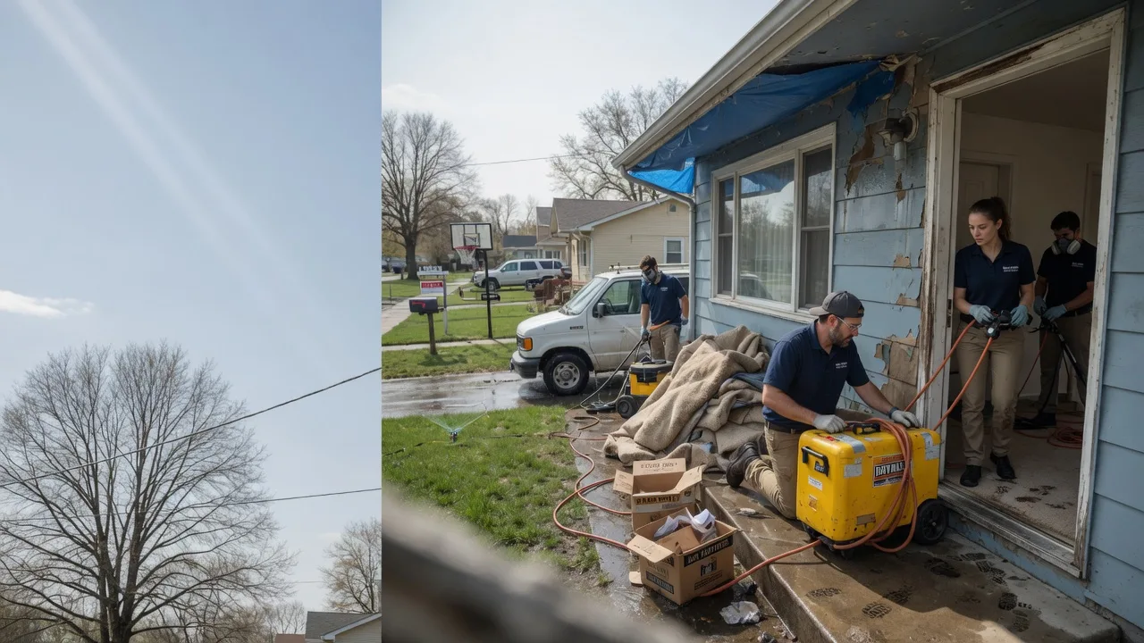 Basement Flood Cleanup in Plaza, ND near me